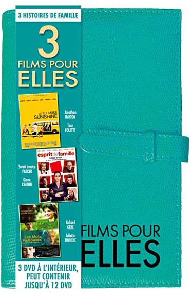 3 films pour elles : 3 histoires de famille - Notebook 3 DVD [DVD]