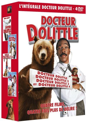Docteur Dolittle 1 + 2 + 3 + 4 : L'intégrale [DVD]