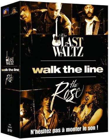 Coffret biopics musicaux : walk the line ; the rose ; last waltz [DVD]