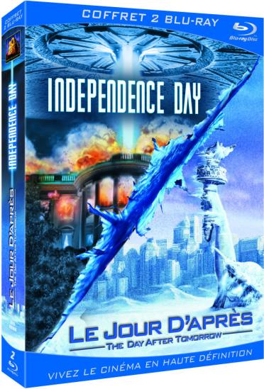 Le Jour d'après + Independence Day [Blu-ray]