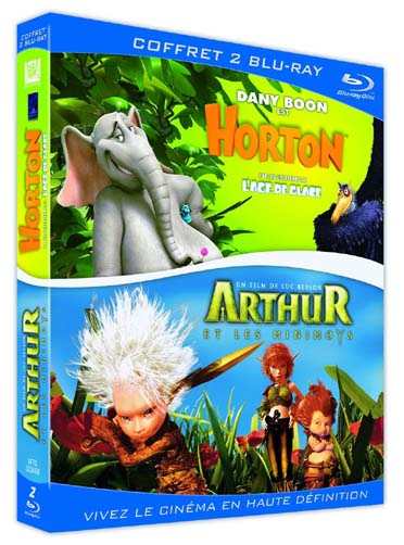 Horton + Arthur et les Minimoys [Blu-ray]