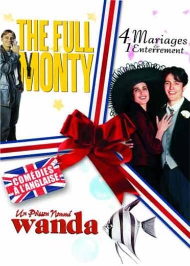 Coffret comédies à l'anglaise : un poisson nommé Wanda ; 4 Mariages et un enterrement ; The full monty [DVD]