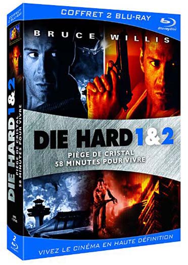 Piège de cristal + 58 minutes pour vivre [Blu-ray]