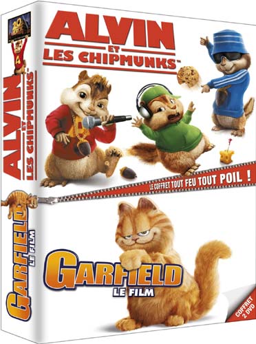 Alvin et les Chipmunks + Garfield - Le film [DVD]