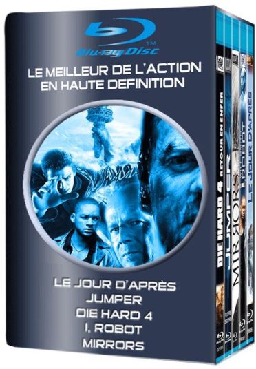 Starter Pack : Le meilleur de l'action en haute définition - Coffret 5 Blu-ray [Blu-ray]