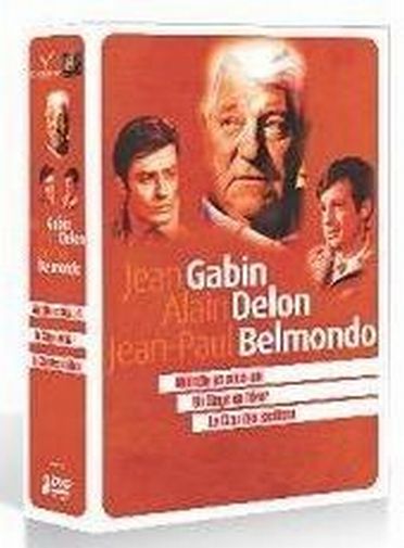 Jean Gabin, Alain Delon, Jean-Paul Belmondo : Coffret 3 films n° 1 [DVD]