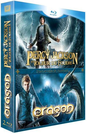Percy Jackson : Le Voleur de Foudre + Eragon [Blu-ray]