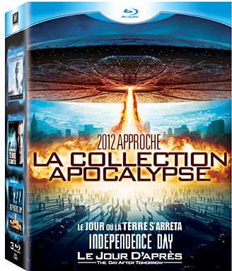 Le Jour où la Terre s'arrêta + Le jour d'après + Independence Day [Blu-ray]