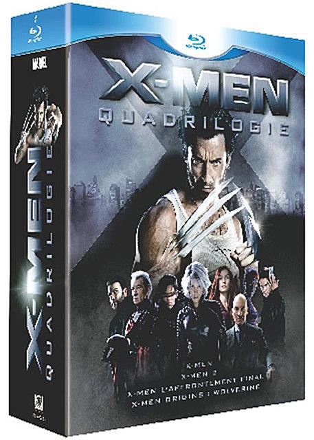 X-Men : La quadrilogie [Blu-ray]