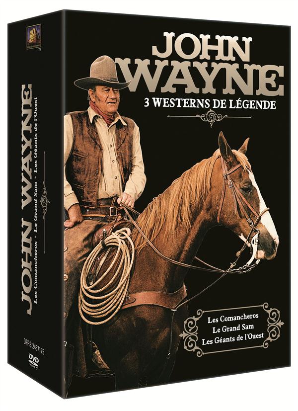 John Wayne - Coffret 3 films : Le Grand Sam + Comancheros + Les géants de l'Ouest [DVD]