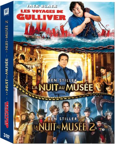 Les Voyages de Gulliver + Nuit au musée 1 & 2 [DVD]
