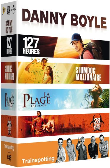 Danny Boyle : 127 heures + Slumdog Millionaire + La plage + 28 jours plus tard + Trainspotting [DVD]