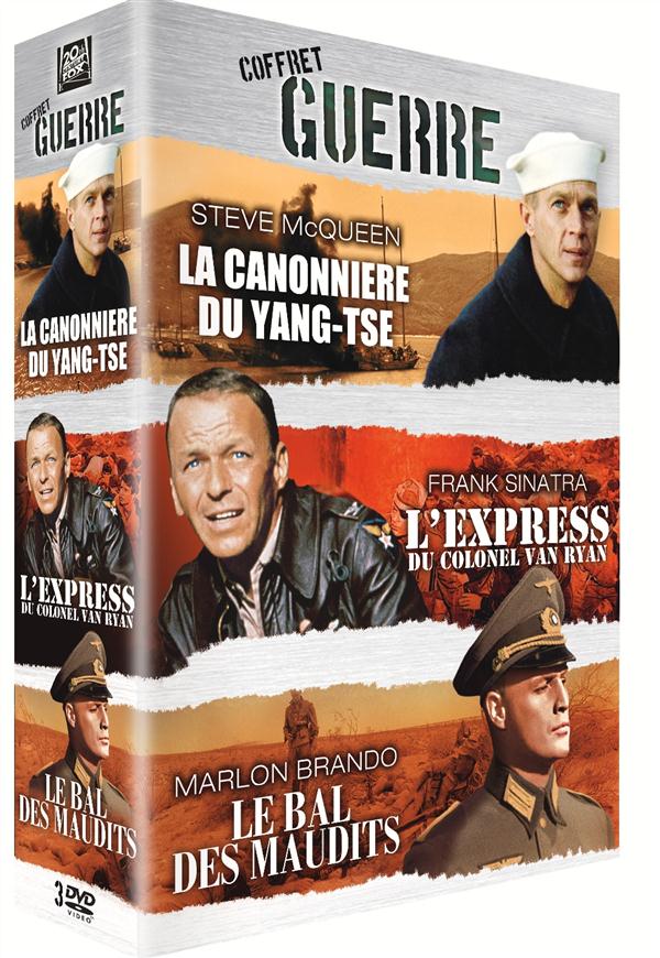 Acteurs de légende : Le Bal des maudits + La Canonnière du Yang-Tsé + L'Express du colonel Von Ryan [DVD]