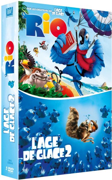 Rio + L'âge de glace 2 [DVD]