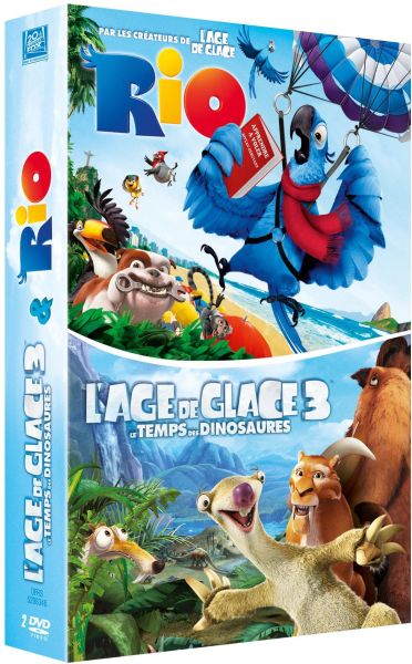 Rio + L'âge de glace 3 [DVD]