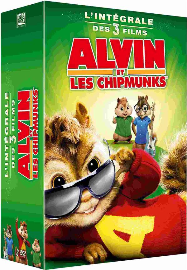 Alvin et les Chipmunks 1 + 2 + 3 [DVD]