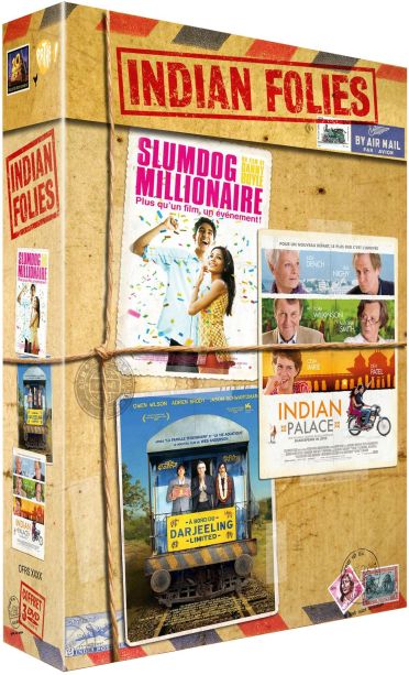 Indian Folies : Indian Palace + A bord du Darjeeling Limited +  Slumdog Millionaire [DVD]