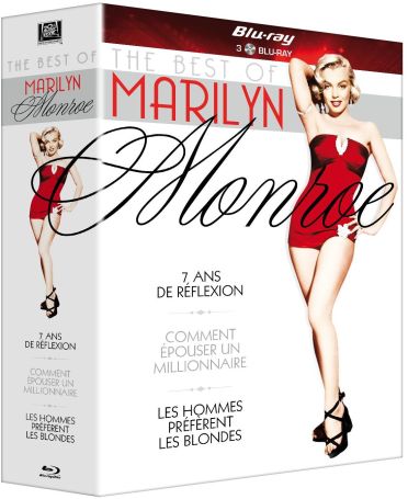 The Best of Marilyn Monroe : Sept ans de réflexion + Les hommes préfèrent les blondes + Comment épouser un millionaire [Blu-ray]