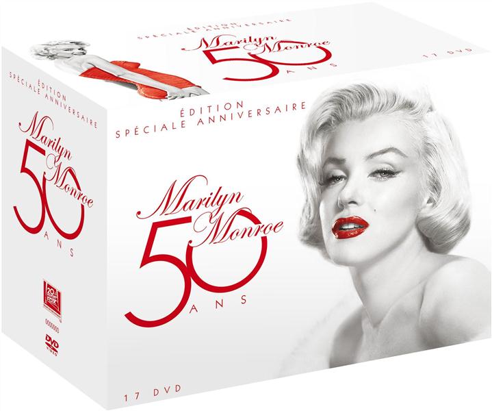 Marilyn Monroe 50 ans - Coffret 17 films [DVD]
