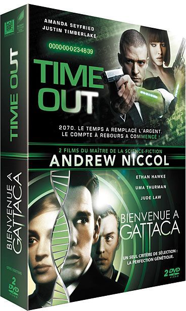 2 films d'Andrew Niccol : Time Out + Bienvenue à Gattaca [DVD]