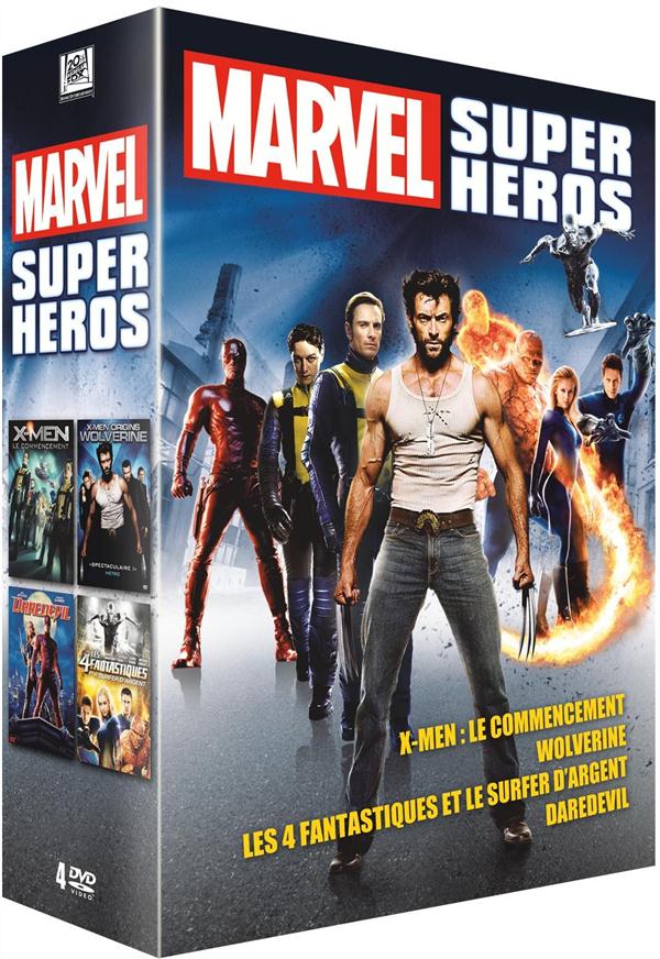 Marvel Super héros - Coffret 4 films [DVD]