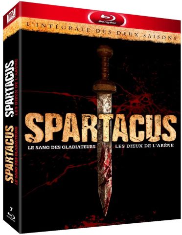 Spartacus : Le sang des Gladiateurs + Les Dieux de l'arène - L'intégrale des séries [Blu-ray]