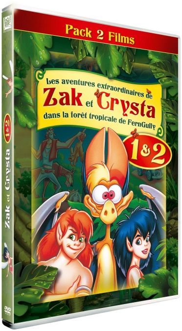 Les Aventures de Zak et Crysta dans la forêt tropicale de FernGully 1 & 2 [DVD]