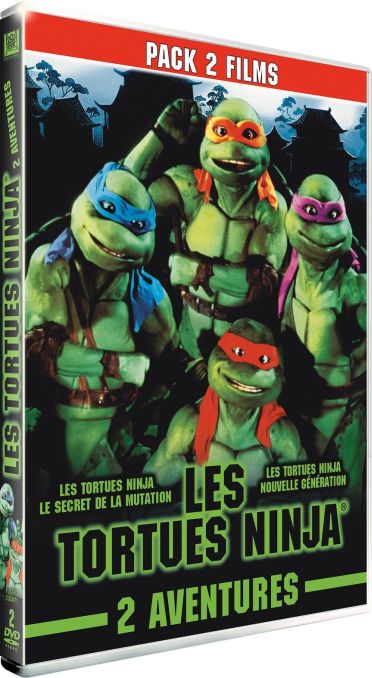 Les Tortues Ninja 2 & 3 : Le secret de la mutation + Les Tortues Ninja 3 : Nouvelle génération [DVD]
