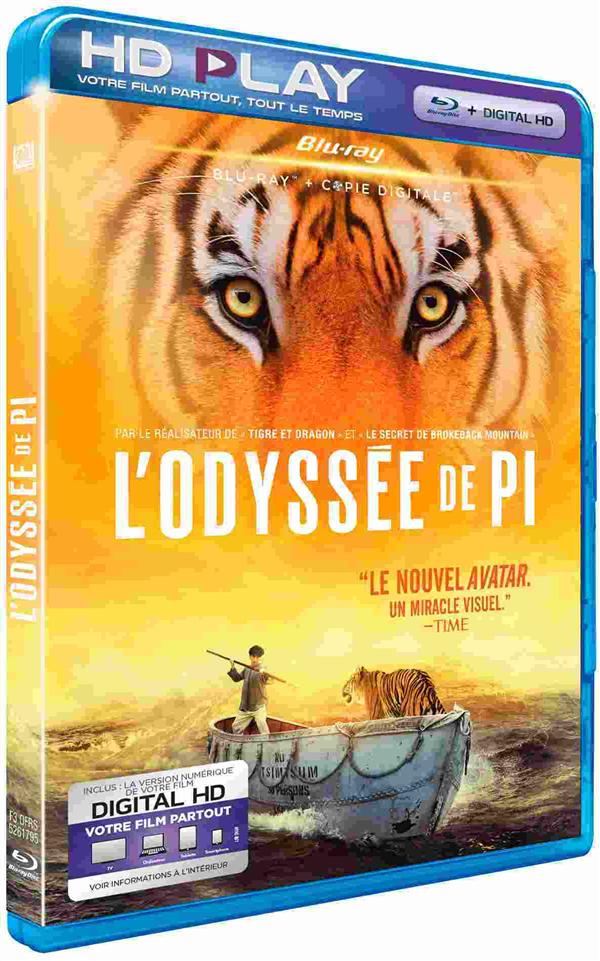 L'Odyssée de Pi [Blu-ray] - flash vidéo