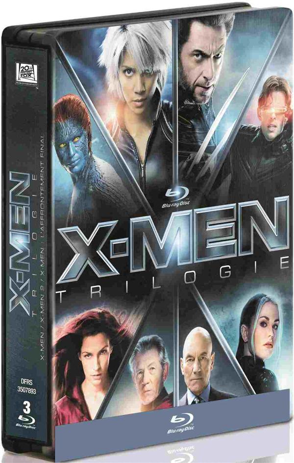 X-Men - La Trilogie : X-Men + X-Men 2 + X-Men : L'affrontement final [Blu-ray]