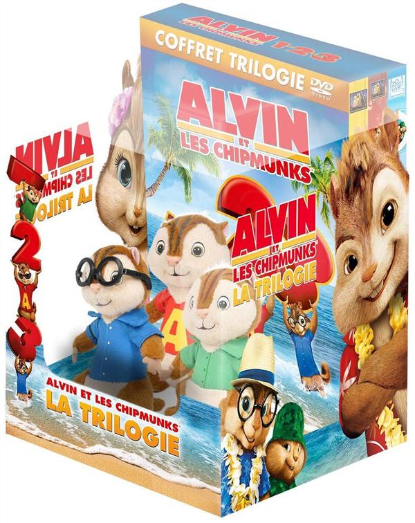 Alvin et les Chipmunks 1 + 2 + 3 [DVD]