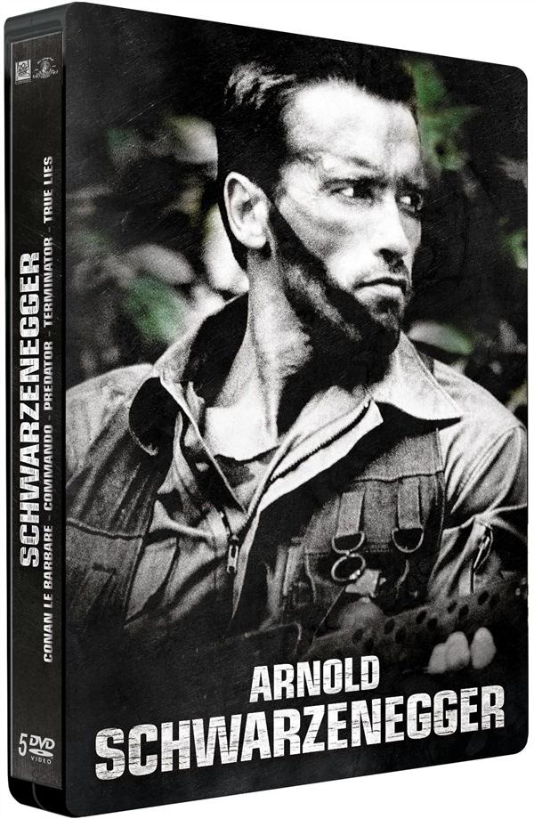 Arnold Schwarzenegger : Conan le barbare + Commando + Predator + Terminator + True Lies [DVD]