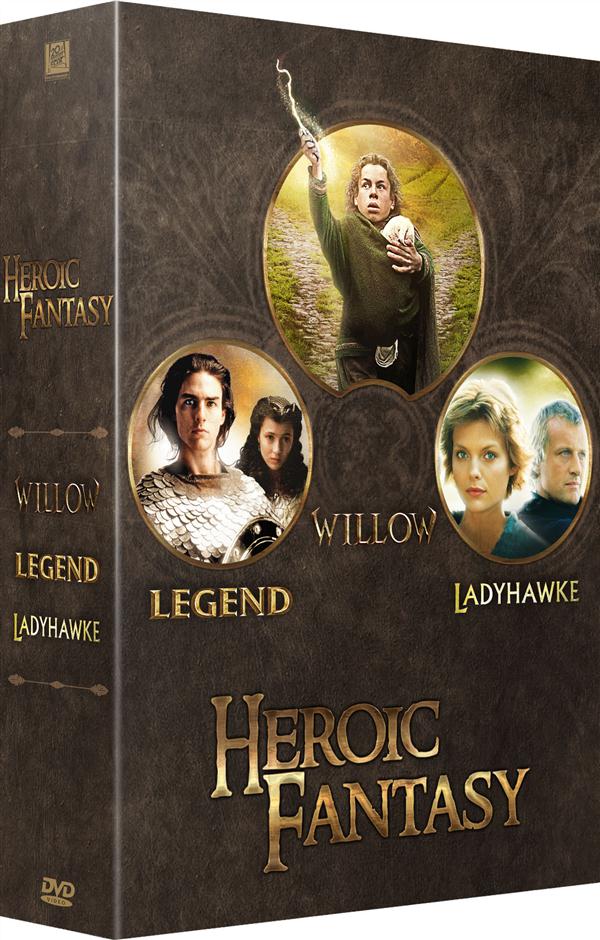 Heroic Fantasy : Legend + Willow + Ladyhawke [DVD]