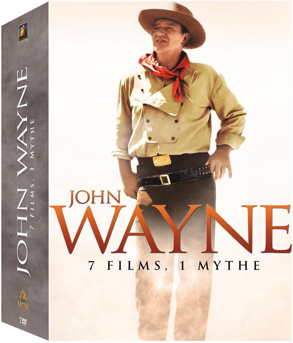 John Wayne : 7 films, 1 mythe : Comancheros + Le grand Sam + Les géants de l'Ouest + Alamo + Les cavaliers + L'ombre d'un géant + Brannigan [DVD]