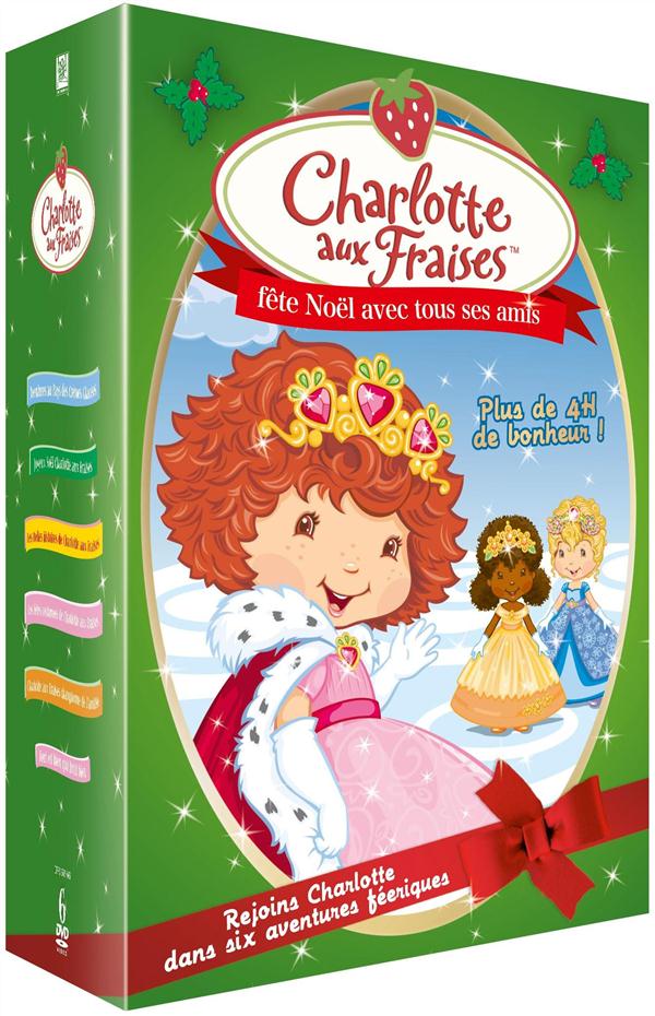 Charlotte aux Fraises : Fête Noël avec tous ses amis - Coffret 6 aventures [DVD]