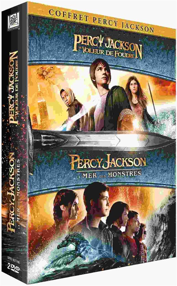 Percy Jackson : Le Voleur de Foudre + Percy Jackson 2 : La mer des monstres [DVD]