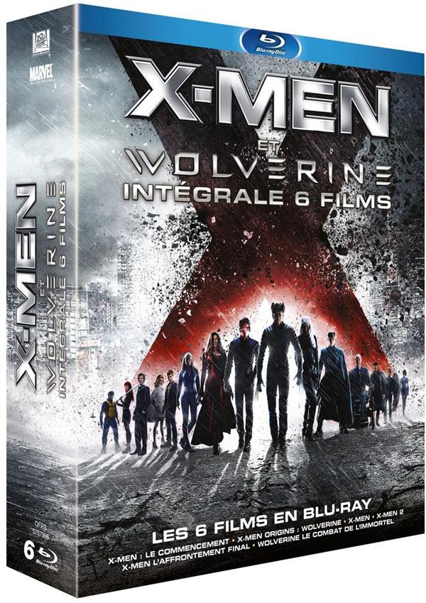 X-Men et Wolverine : Intégrale 6 films [Blu-ray]