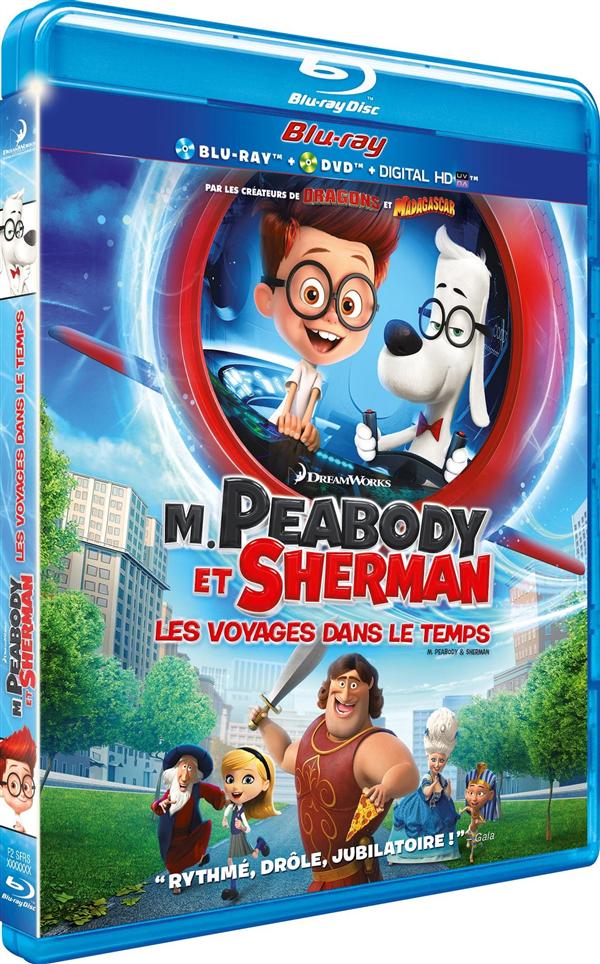 M. Peabody et Sherman [Blu-ray]