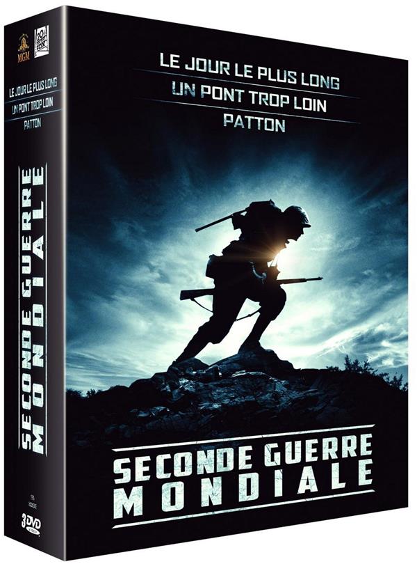 Seconde Guerre Mondiale : Le Jour le plus long + Patton + Un Pont trop loin [DVD] - flash vidéo