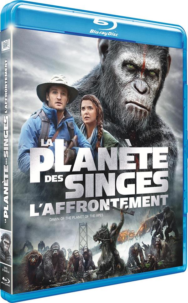 La Planète des Singes : L'Affrontement [Blu-ray] - flash vidéo