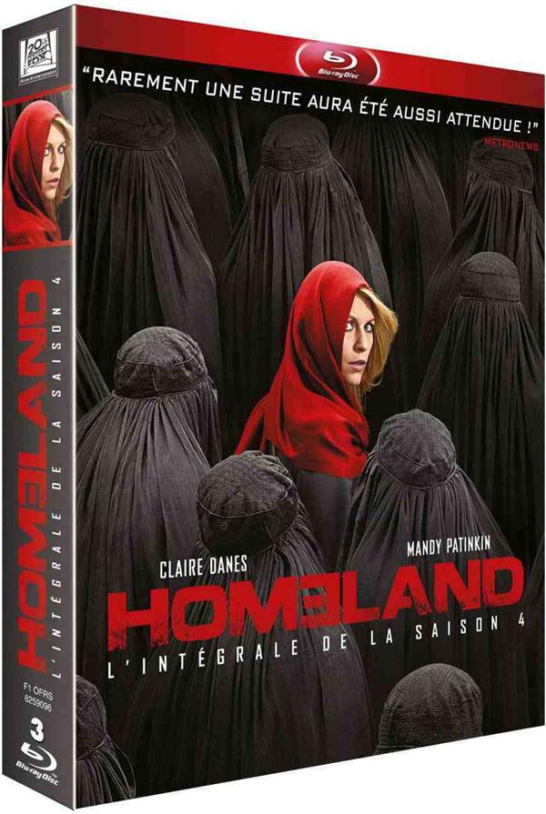 Homeland - L'intégrale de la Saison 4 [Blu-ray]