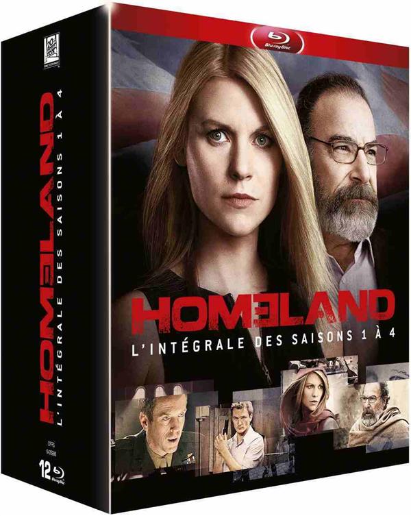 Homeland - L'intégrale des Saisons 1 à 4 [Blu-ray]