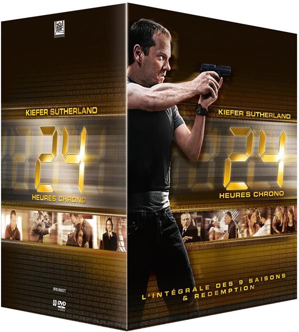 24 heures chrono - L'intégrale des 9 saisons + Redemption [DVD] - flash vidéo