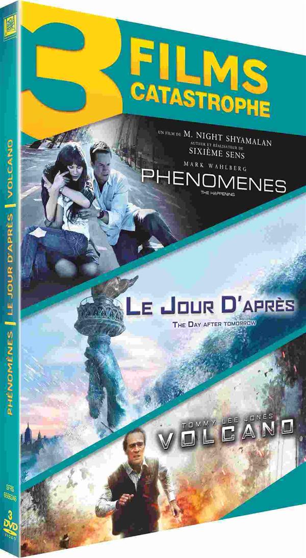 Coffret catastrophe : phénomènes ; le jour d'après ; volcano [DVD]