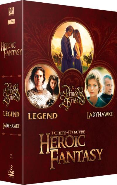 Heroic Fantasy : Princess Bride + Legend + Ladyhawke [DVD]