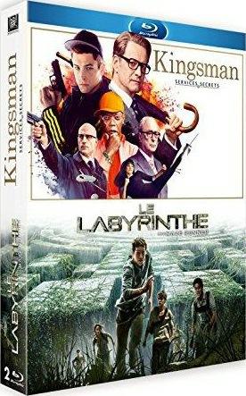 Kingsman : Services secrets + Le Labyrinthe [Blu-ray]
