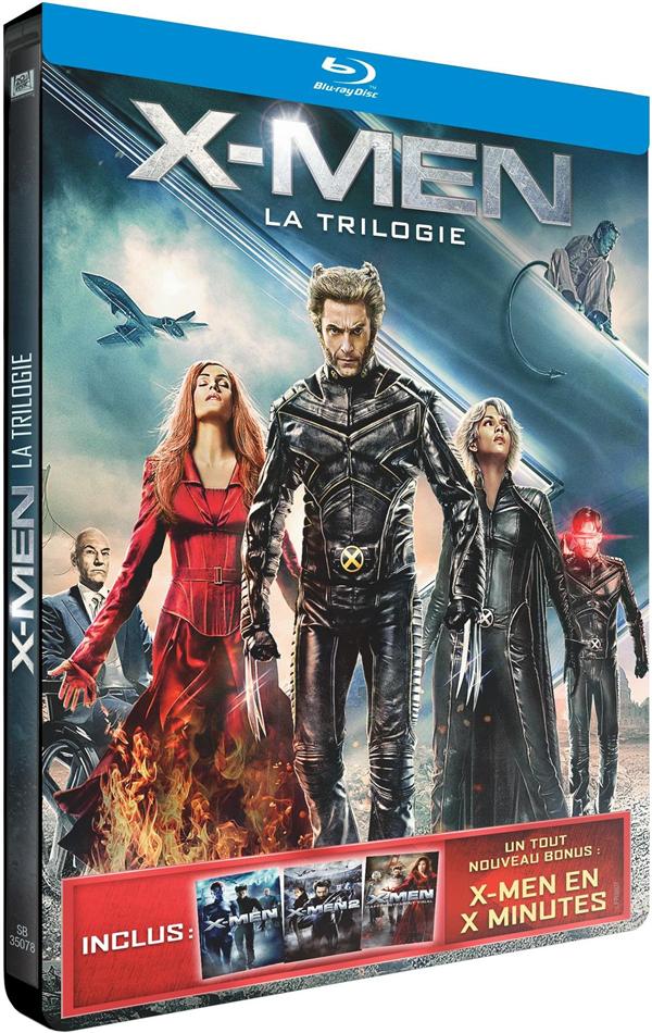 X-Men - La Trilogie : X-Men + X-Men 2 + X-Men : L'affrontement final [Blu-ray]