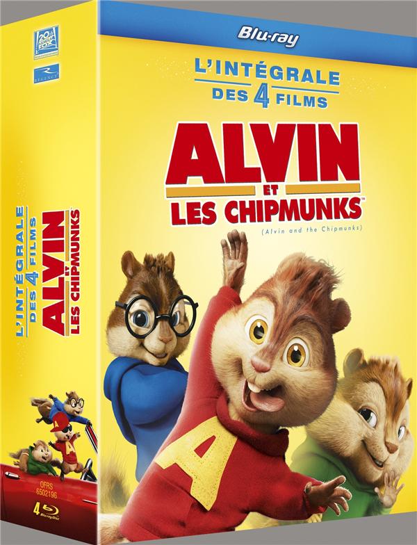 Alvin et les Chipmunks - L'intégrale des 4 films [Blu-ray]