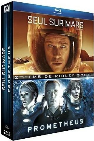 Seul sur Mars + Prometheus [Blu-ray]
