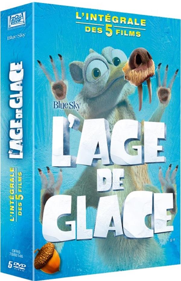 L'Àge de glace - Intégrale - 5 films [DVD] - flash vidéo